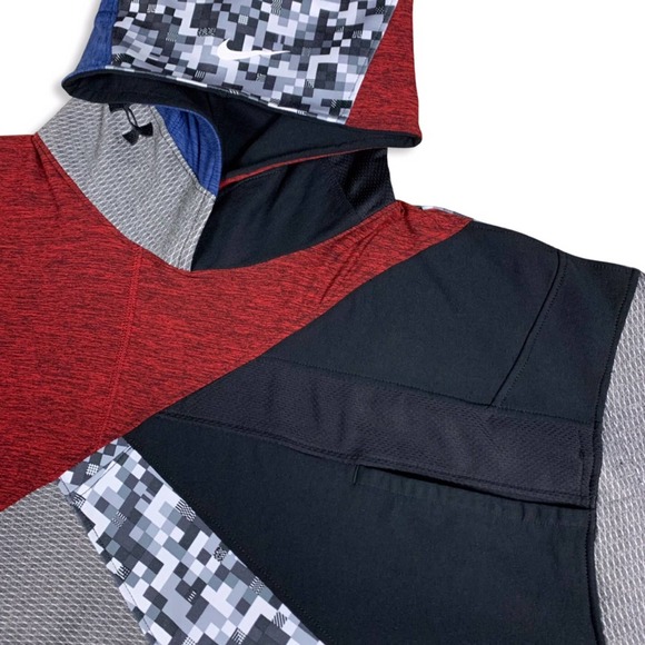 1/1 Stretchy Athletic Hoodie. Super soft. Digital Camo, custom clothing hoodie - Picture 5 of 10